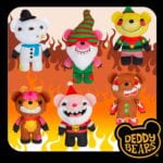 PMS Deddy Bears Gingerbear Soft Toy 30cm x 12.8cm - Brown in Coffin Box - Image 5