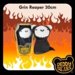 PMS Deddy Bears Grin Reaper Plush Toy 30cm x 12.8cm - Black - Image 3
