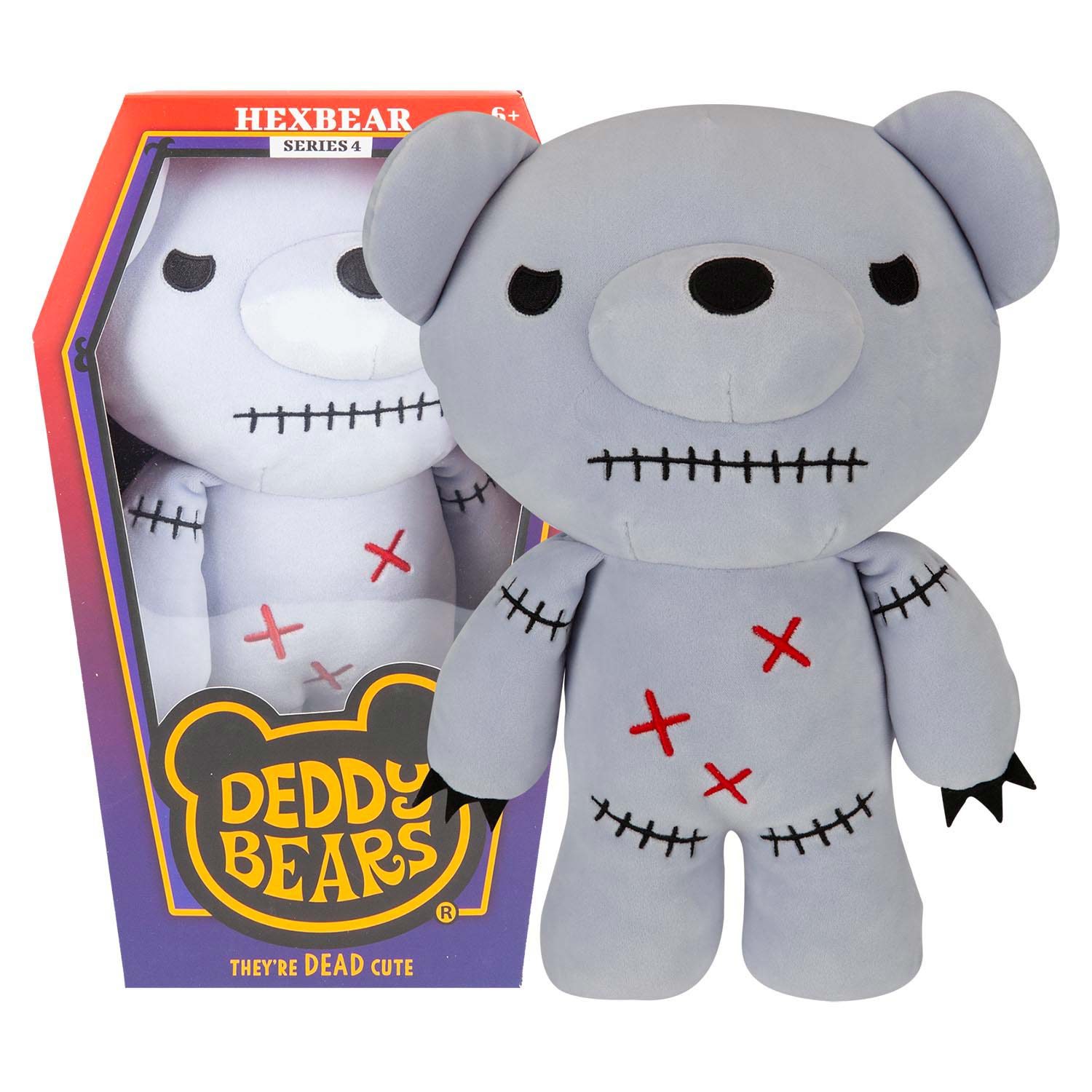 pms-deddy-bears-hexbear-plush-toy-30cm-x-12-8cm-grey-coffin-box PMS Deddy Bears Hexbear Plush Toy 30cm x 12.8cm - Grey Coffin Box Seasonal Plush Toy