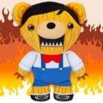 PMS Deddy Bears Marion-Annette Plush Toy 30cm x 12.8cm - Orange Coffin Box - Image 4