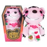 PMS Deddy Bears Slick Soft Toy with Coffin 30cm x 12.8cm Multicolour Seasonal Plush Toy