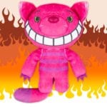 PMS Deddy Bears Smirkkitty Plush 30cm x 12.8cm in Coffin Box - Purple - Image 4