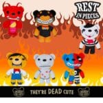 PMS Deddy Bears Snapps Soft Toy 30cm x 12.8cm - Black Coffin Box - Image 5