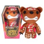 PMS Deddy Bears Valentines Squeeze Soft Toy Multicolour - 30cm with Coffin Box Seasonal Plush Toy