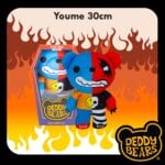 PMS Deddy Bears Youme Plush 30cm x 12.8cm Multi - Halloween Coffin Box - Image 3
