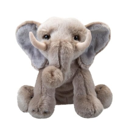 PMS Elephant Premium Soft Toy Wildlife Zoo Animals Grey - 30cm x 12cm Character Plush Toy