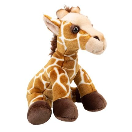 PMS Giraffe Premium Soft Toy Wildlife Zoo Animals Yellow - 30cm x 12cm Character Plush Toy