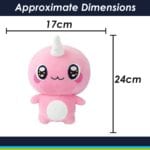 PMS Naru Naru 24cm Soft Plush Toy - Cute Huggable Stuffed Animal - Image 4