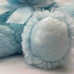 PMS New Baby Bear Soft Toy - 25cm, Embroidered Features, Pink or Blue - Image 6