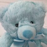 PMS New Baby Bear Soft Toy - 25cm, Embroidered Features, Pink or Blue - Image 8
