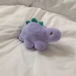 PMS Orange Triceratops Plush Toy - 100% Recycled Materials - Image 9