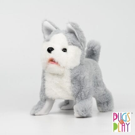 Pugs at Play Archie Flipping Dog Interactive Plush Toy Animal Soft Toy