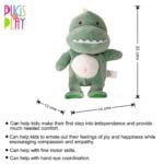 Pugs at Play Max Walking & Talking Dinosaur Interactive Plush Toy - Image 3