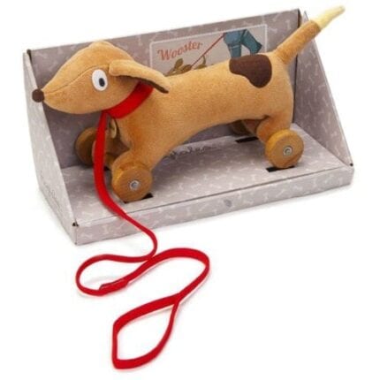 Ragtales Wooster Pull Along Daschund Dog Animal Soft Toy
