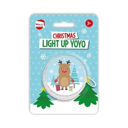 Reindeer Christmas Light Up Yo-Yo Toy 5.5cm Fidget Toy