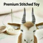 Safari Impala 30cm Plush Premium Lifelike Toy - Natural World Collection - Image 2