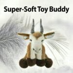 Safari Impala 30cm Plush Premium Lifelike Toy - Natural World Collection - Image 4