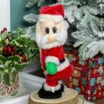 Singing & Dancing Plush Santa - Image 4