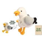 Sneaky Beaky Seagull Mother & Baby Soft Toy - Image 2