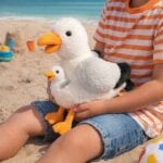 Sneaky Beaky Seagull Mother & Baby Soft Toy - Image 4