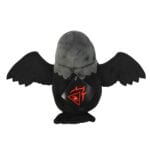 Something Different Raven Plush Toy - Grey/Black/Red - One Size - Image 2