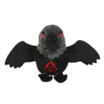 Something Different Raven Plush Toy - Grey/Black/Red - One Size Soft Toy