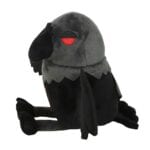 Something Different Raven Plush Toy - Grey/Black/Red - One Size - Image 3