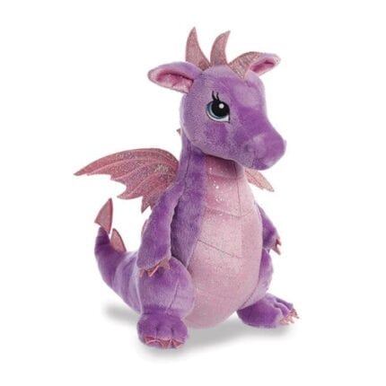 Sparkle Tales Larkspur Prpl Dragon Novelty Plush Toy