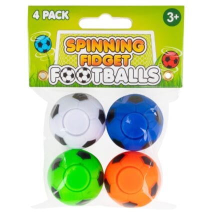 Spinning Football Fidget 4 pack Fidget Toy