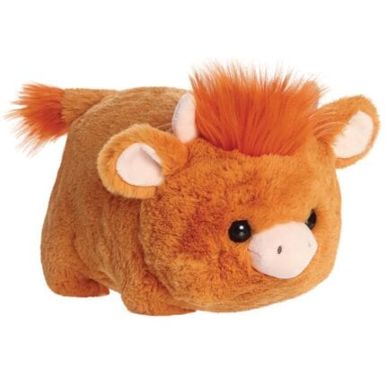 Spuds Hamish Highland Cow 10In Animal Soft Toy