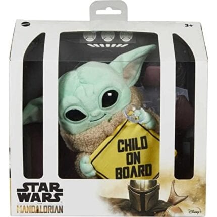 Star Wars The Mandalorian Grogu Plush Hanging Sign Character Plush Toy