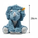Steiff Dixi Triceratops Dinosaur, Soft Toy, 28cm - Image 4