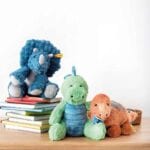 Steiff Dixi Triceratops Dinosaur, Soft Toy, 28cm - Image 5