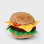 Suck UK Plush Burger Case - Fun Zipper Storage Pouch - Image 3