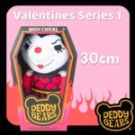 vfm-estore Deddy Bears Mon Cherie Soft Toy Multicolour - 30cm Plush with Coffin Box - Image 2