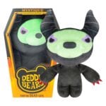vfm-estore Deddy Bears Mystique Plush 30cm x 12.8cm Black - Halloween Coffin Box Collectable Seasonal Plush Toy