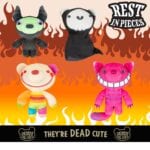 vfm-estore Deddy Bears Mystique Plush 30cm x 12.8cm Black - Halloween Coffin Box Collectable - Image 5