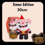 vfm-estore Deddy Bears Santa Clawz Plush Toy 30cm - Red Coffin Box - Image 2