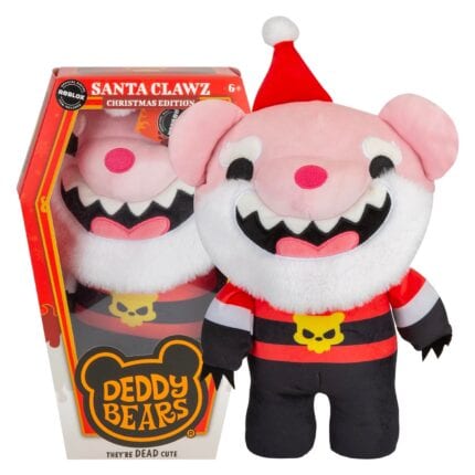 vfm-estore Deddy Bears Santa Clawz Plush Toy 30cm - Red Coffin Box Seasonal Plush Toy