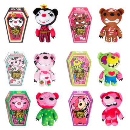 vfm-estore Deddy Bears Valentines Series 1 Collection Pack of 6 - 15cm Christmas Plush Toy