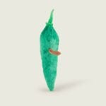 Warmies Green Chili Plush , Large Size, Fully Microwave Safe and Weighted Cuddly for Anxiety, Cool in The Freezer or Heat in The Microwave, Soft Heat Cushion - Image 5