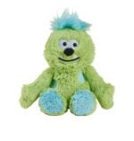 Warmies Microwavable Bright Green & Blue Monster Soft Toy Fidget Toy