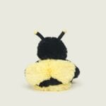 Warmies Plush Bumblebee Microwavable, Weighted Teddy Slightly Scented with French Lavender, Fully Heatable Heat Pad Junior Size, Hot or Cold Relief - Image 5