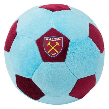West Ham United FC Football Plush Toy - Maroon/Blue - One Size Character Plush Toy
